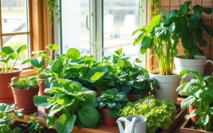 Growing Leafy Greens Indoors