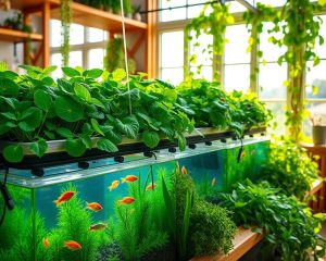 Indoor Aquaponics Gardening