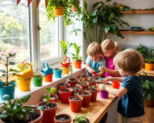 Indoor Gardening with Kids