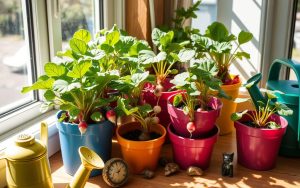 Indoor Radish Gardening