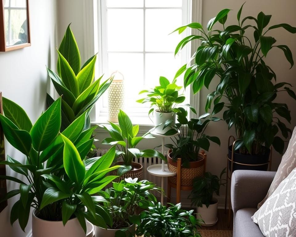 Low light indoor plants for small spaces