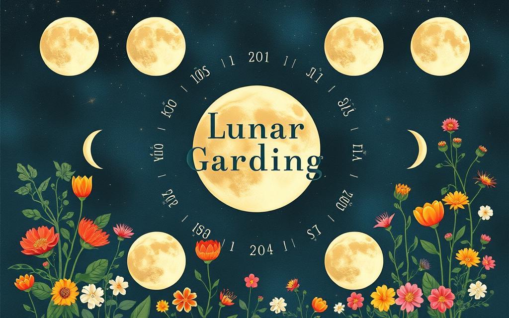 Lunar gardening calendar