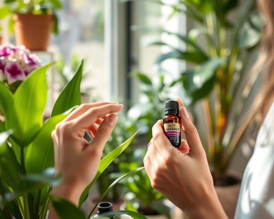 applying essential oils to plants Use Essential Oils From Indoor Plants