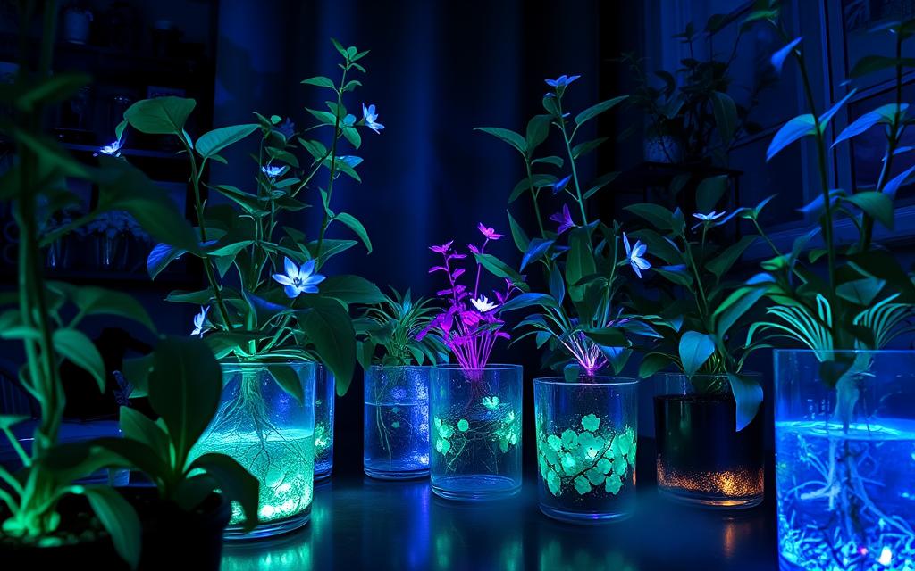 bioluminescent plants