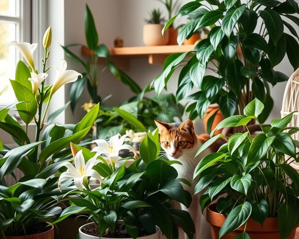 common household plants poisonous to cats