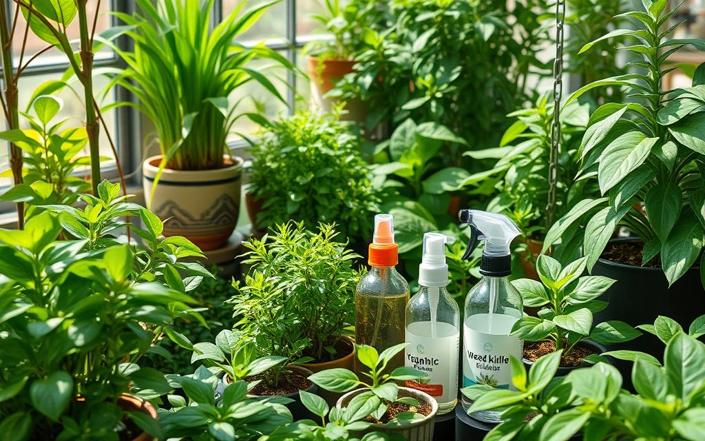 organic weed killer indoor plants