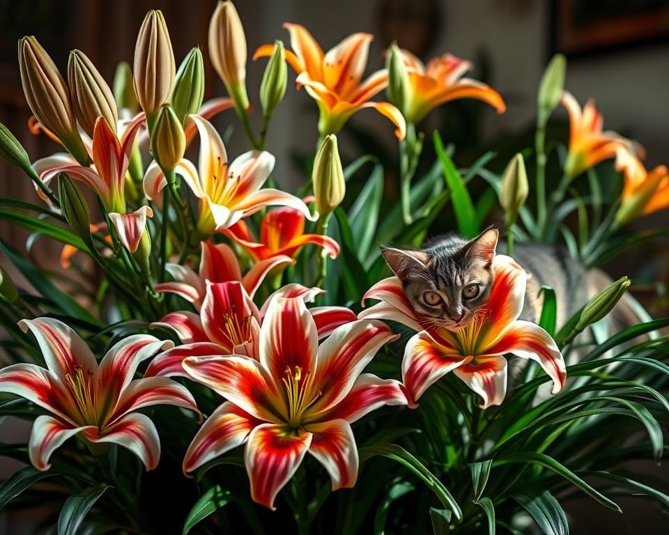 true lilies toxic to cats