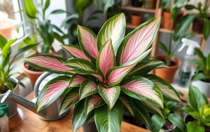 Grow and care for Aglaonema Pink Anjamani